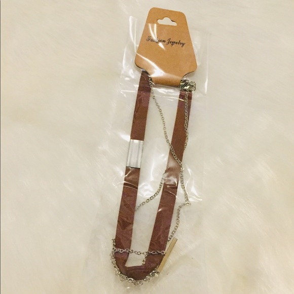 🌼3 for $25🌼 5⭐️ Velvet Chokers Chain bar - Picture 5 of 8